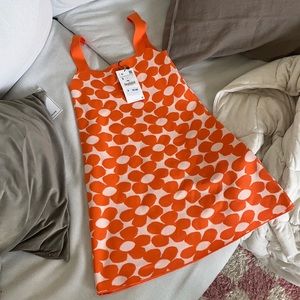 Zara Retro Flower knit Dress